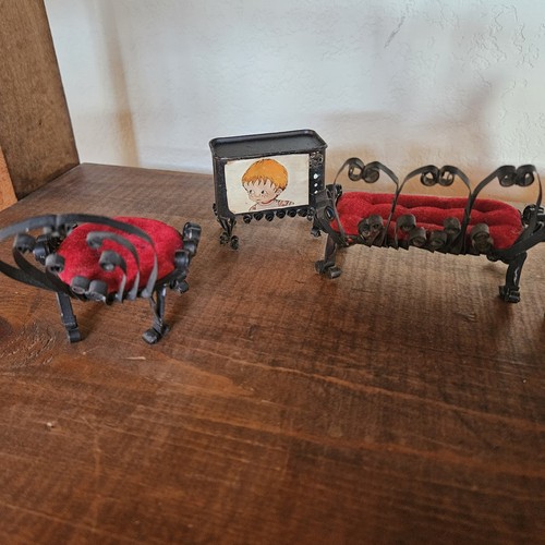 Vintage folk art tin - 3,