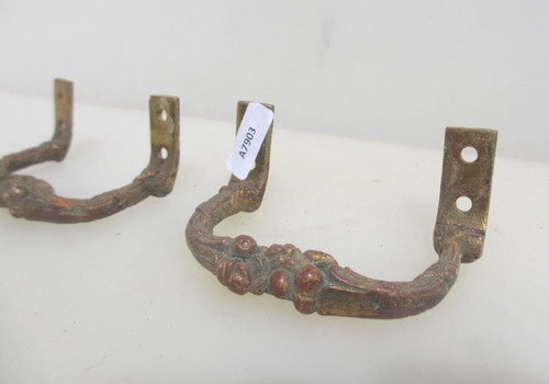 Antique brass sash window - antique,