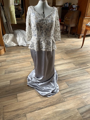 Gorgeous full length silver