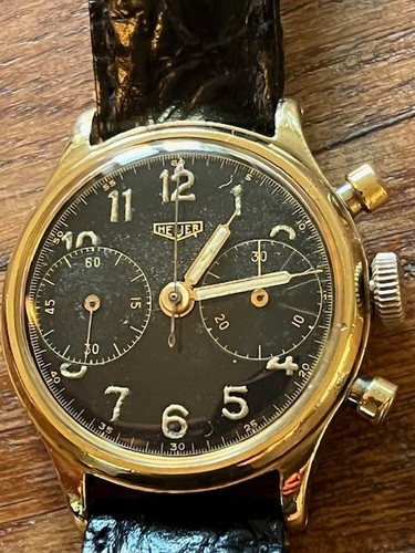 Vintage heuer pre - pre, carrera