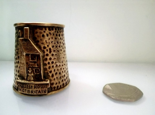 Small brass vintage - brass, tankard