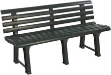 Plastic Garden Bench 3 Seater