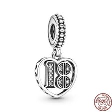 18th Birthday Charm For Charm