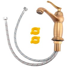 Bathroom Basin  Antique Brass