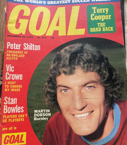 Goal magazine 1973 qpr - magazine,