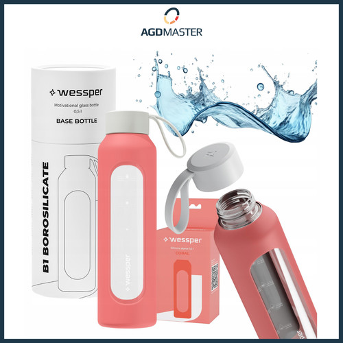 Wessper borosilicate coral - b1,
