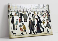 THE CRIPPLES, L.S. LOWRY- HOME