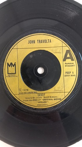 John travolta sandy vinyl - sandy,