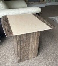 Marble Side Table. End Table