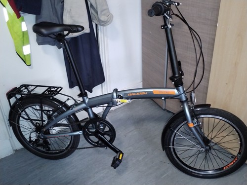 Raleigh stowaway folding bike - raleigh,