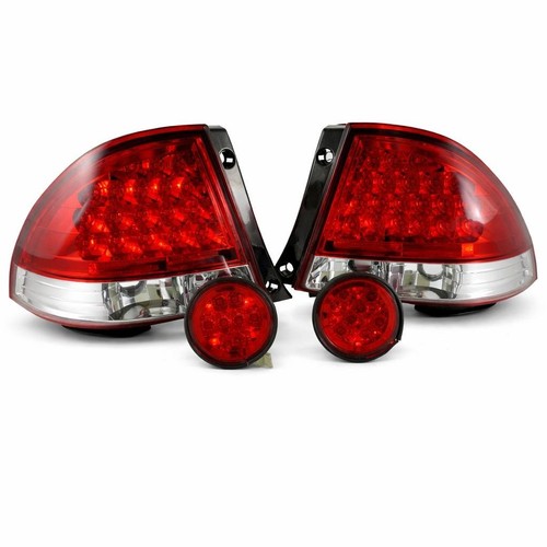 Led red clear tail - led, lights+rear
