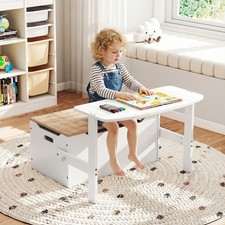 Kids Desk and Chair Set 3 in 1