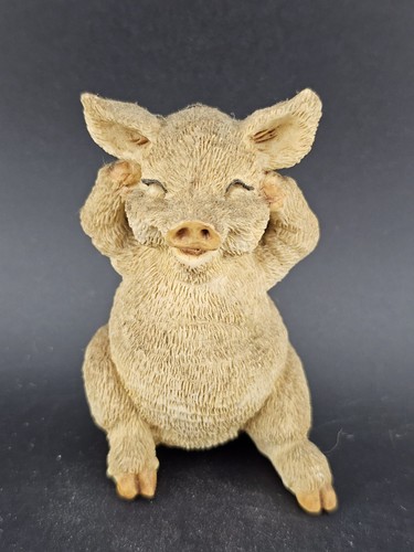 Cute piglet figurine ornament - piglet,