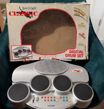BONTEMPI CLASSIC DIGITAL DRUM SET DP 0651 Battery Main Operated In Box Retro