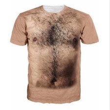 New Men Women Funny Hairy