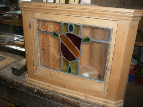 Reclaimed solid pine corner