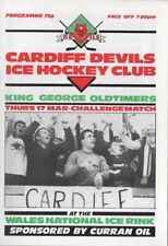 Mar 88 CARDIFF DEVILS v KING GEORGE OLD TIMERS  (Devils second season)