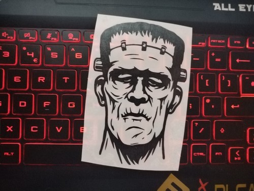 Frankenstein vinyl sticker - frankenstein,