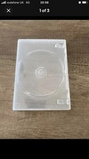 100 UNBRANDED Single Standard Clear Case 14mm Spine Spare Cover Empty DVD Boxes
