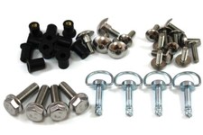 for Honda Africa Twin XRV650 XRV750 88-92 Stainless Fairing Bodywork Bolts Dzus 