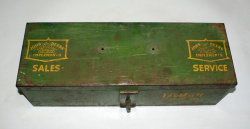 John deere tractor tool box - john,