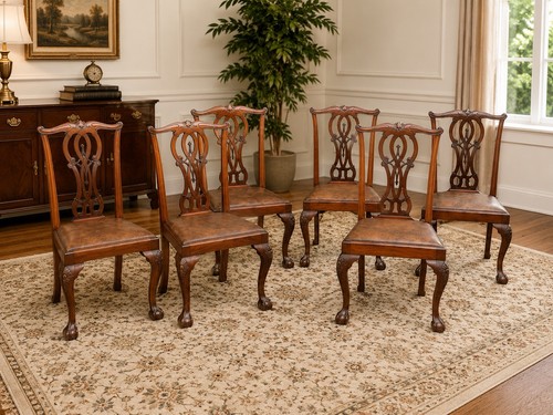 Superb set six 19th century - six,