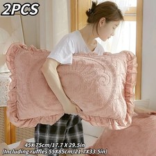 2X Cotton Gauze Ruffle Frill