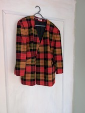 Vintage 80s Striking Plaid