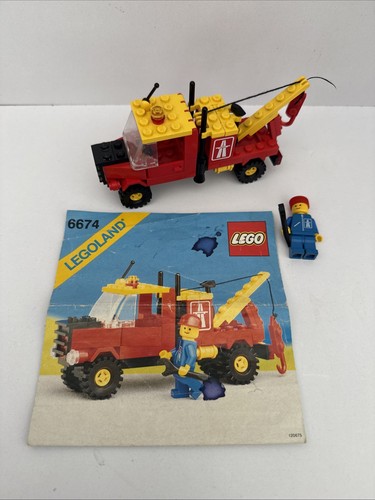 Lego 6674 crane - 6674, crane/tow