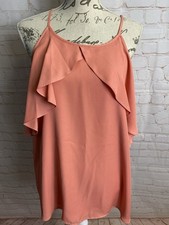 Women’s Peach Chiffon Cami