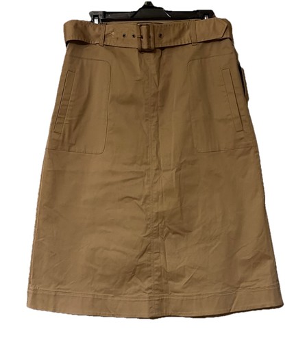 Inc size large khaki - skirt, a
