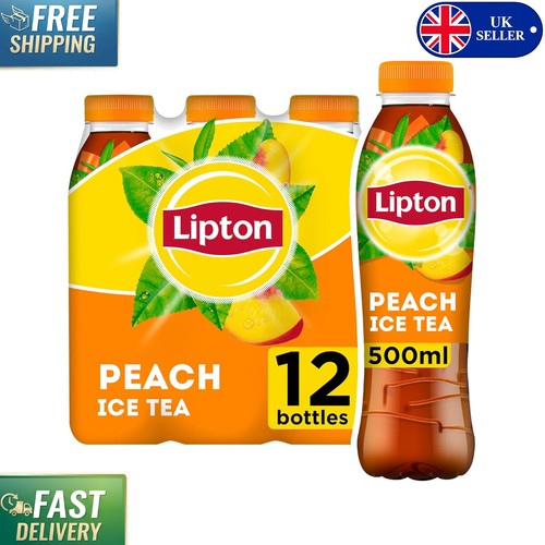 Lipton peach iced tea - peach,