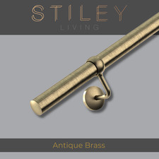 Antique Brass Stair Handrail