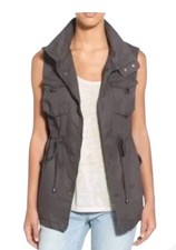 Pleione Gray Cinched Waist