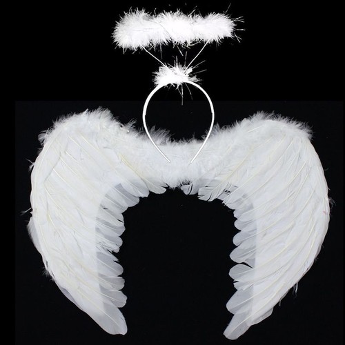 White fairy angel wings - angel,
