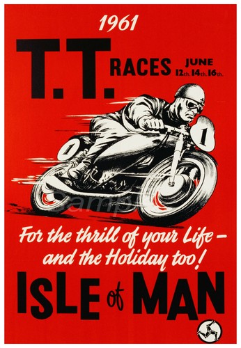 Vintage isle man races - vintage, of