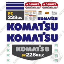 Fits Komatsu PC228US-3 Decal