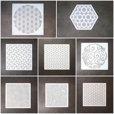 Sashiko Stencils Embroidery