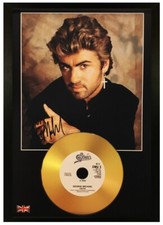 GEORGE MICHAEL - SIGNED PHOTO