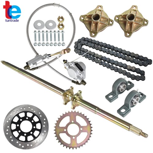Rear live axle - 44",