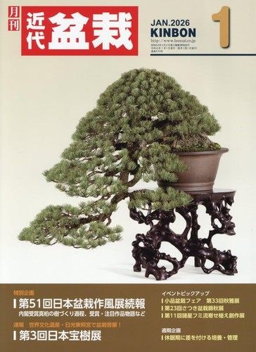 Monthly modern bonsai january - monthly,
