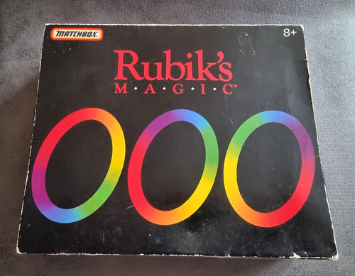 Rubik magic vintage s - rubik’s, 80's