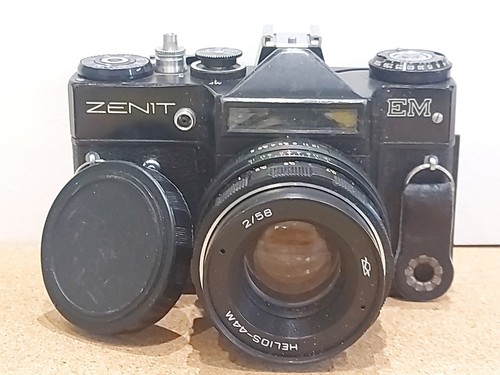 Vintage russian zenit em - vintage, zenit.