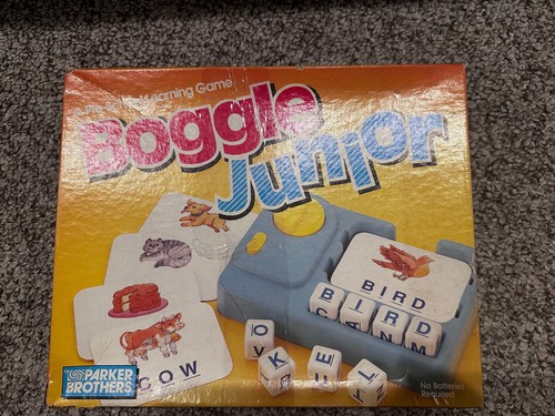 Boggle junior game 1988 - boggle,