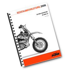 GERMAN LANGUAGE - KTM 2008 -