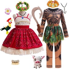 Moana 2 Maui Costume Little