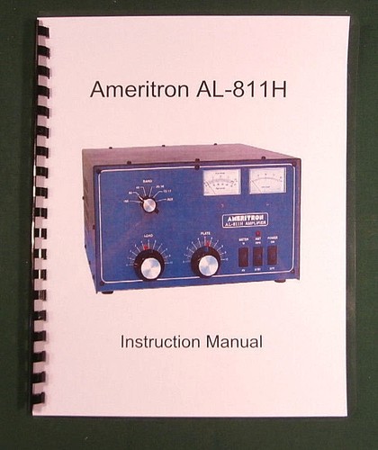 Ameritron 811h instruction - ameritron,