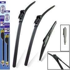 Fits Vauxhall Corsa E 2014-19  Full Set Of 3 Wiper Blades ASF26''16"PT12"ARC