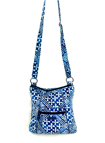 Vera bradley cuban - tiles, blue