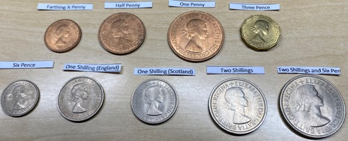 Queen elizabeth coin set - ii,
